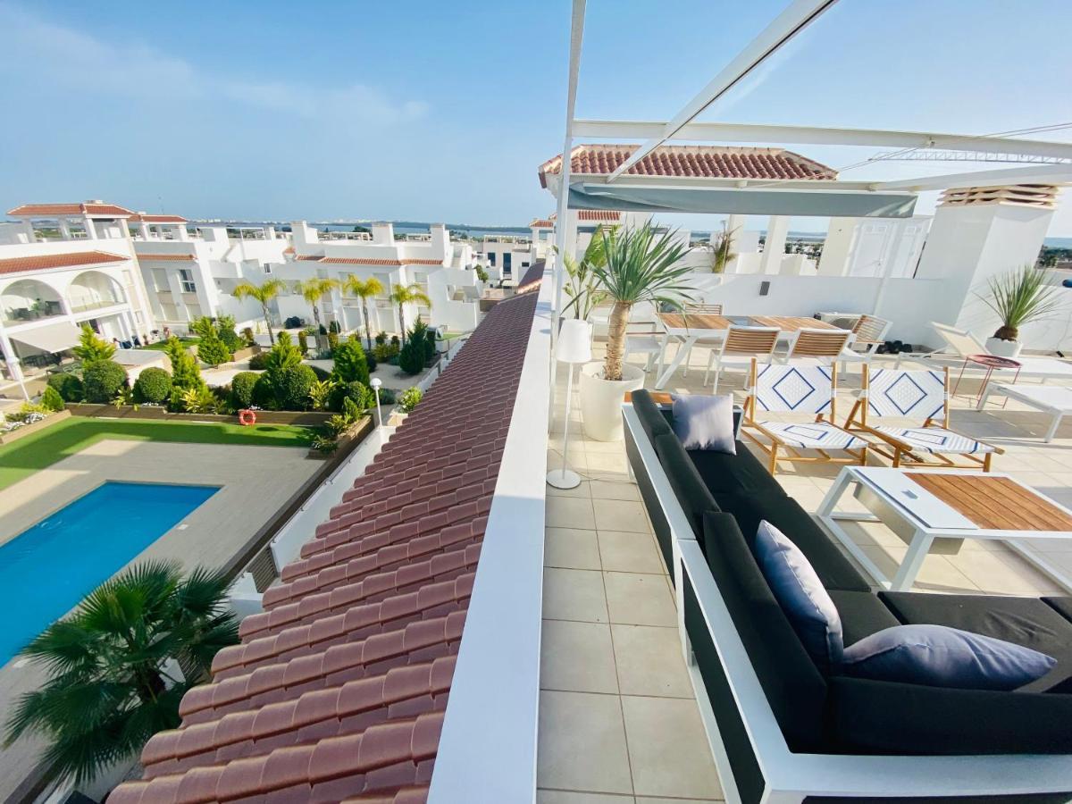 Fortuna Penthouse With Roof Terrace, Ac And Pool Rojales Exterior photo